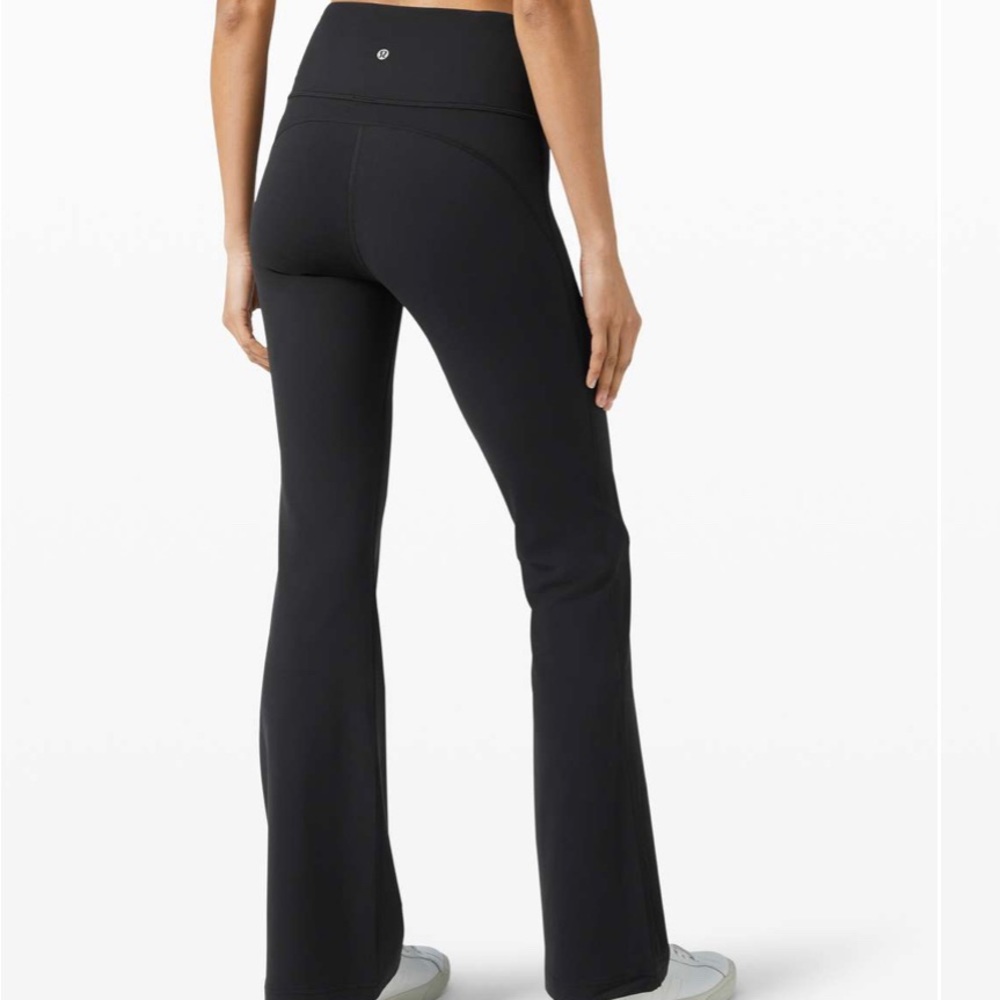 Lululemon Groove Pant Flare Nulu in Black